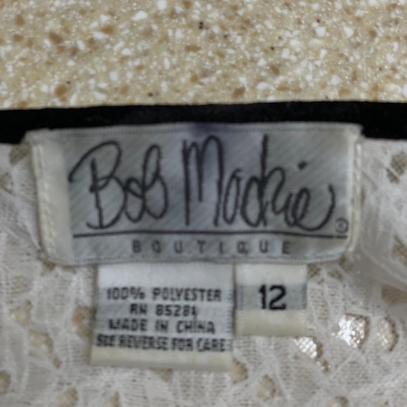 Bob Mackie Eyelet Dress with Bolero - Picture 14 of 15